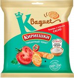 «Кириешки Baguet», сухарики со вкусом «Пикантный томат» и сметанным соусом «Calve», 70г