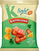 «Кириешки Light», сухарики со вкусом «Сёмга с сыром», 33г