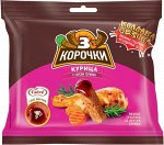 «3 Корочки», сухарики со вкусом курицы и соусом терияки, 85г