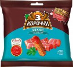 «3 Корочки», сухарики со вкусом бекона и кетчупом «Calve», 85г