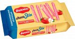 «Яшкино», печенье ChocoStix в клубнично-шоколадной глазури, 130г