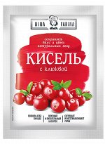 «Nina Farina», кисель с клюквой, 110г