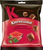 «Кириешки», сухарики со вкусом красной икры, 40г