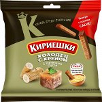 «Кириешки», сухарики со вкусом холодца с хреном и горчичным соусом «Calve», 85г