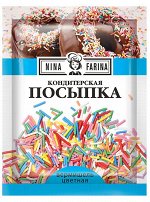 «Nina Farina», кондитерская посыпка «Цветная вермишель», 15г