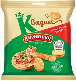«Кириешки Baguet», сухарики со вкусом пиццы и сырным соусом «Calve», 70г