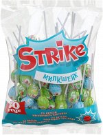 «Strike», карамель на палочке «Милкшейк», 565г