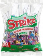 «Strike», карамель на палочке «Ягодно-фруктовый микс», 565г