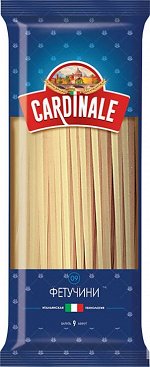 «Cardinale», макаронные изделия «Фетучини», 500г