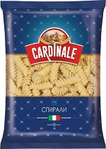 «Cardinale», макаронные изделия «Спирали», 400г