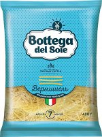 «Bottega del Sole», макаронные изделия «Вермишель», 400г