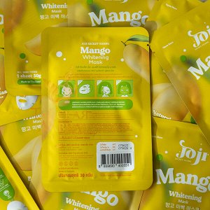 Маска для лица тканевая с манго «Гладкая Кожа»
