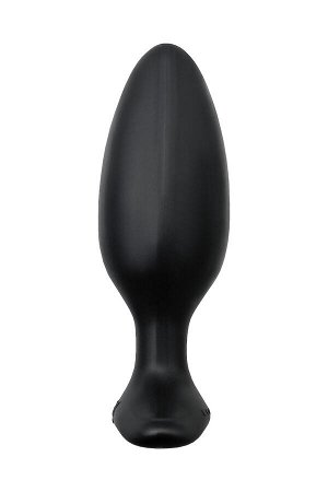 Анальная втулка LOVENSE Hush 2 (M), силикон, черная, 13,5 см, ? 4,4 см