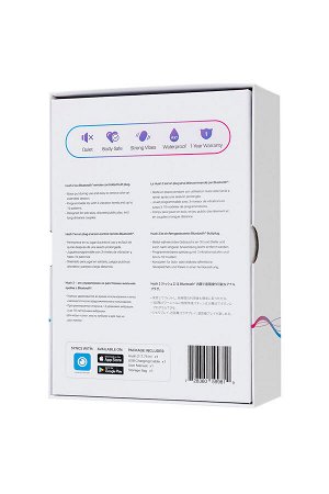 Анальная втулка LOVENSE Hush 2 (M), силикон, черная, 13,5 см, ? 4,4 см