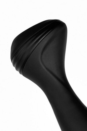 Надувная анальная вибровтулка POPO Pleasure Phoenix, силикон, черный, 13,5 см