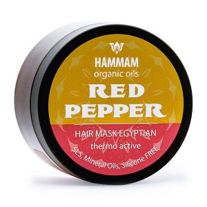 Маска для волос египетская RED PEPPER укрепление и рост, 250мл