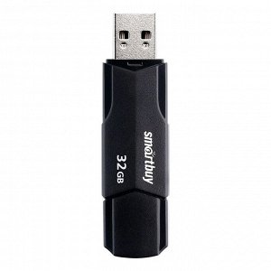 Smartbuy Флешка 32 Гб USB, карта-память (накопитель) CLUE Black 2.0 (SB32GBCLU-K)