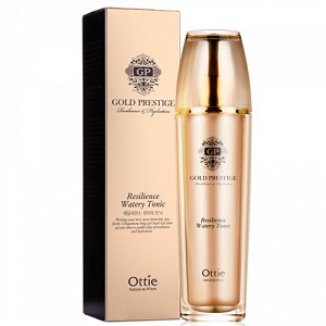 Ottie Увлажняющий тонер Gold Prestige Resilience Watery Tonic