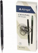 Ручка гелевая Alingar &quot;Cristal&quot;, 0,5 мм, черная