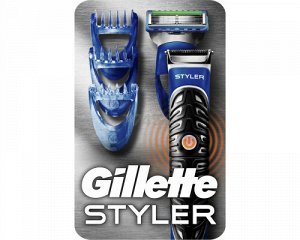 FUSION ProGlide Styler Стайлер с 1 сменной кассетой Power + 3 насадки д\моделирования бороды\усов
