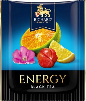 Чай черный ароматизированный Richard &quot;ENERGY&quot; 20 сашет