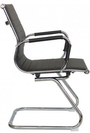 RIVA Комплект 2 шт кресло RCH6002-3 Экокожа чёрный