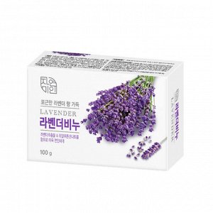 Mukunghwa Косметическое мыло с экстрактом лаванды Lavender Beauty Soap
