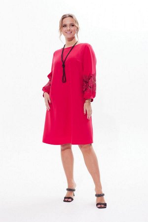 Платье Цвет: красный, розовый
Сезон: Демисезон
Коллекция: * Осень 2023 *, Праздничная
Стиль: Нарядный
Материал: текстиль
Комплектация: Платье
Состав: полиэстер 100%

Нарядное платье А-силуэта длины 