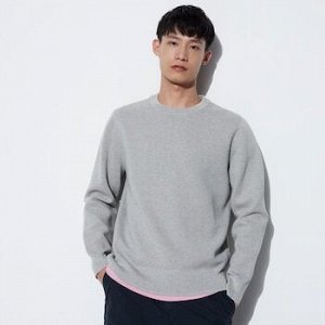 Мужской свитер, серый