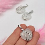 Кулон &quot;Сердце&quot; из Кварца