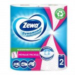 Бумажные полотенца ЗЕВА 2-х сл. белые 2рул