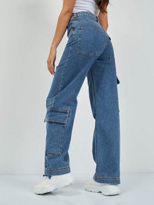 Женские джинсы Baggy fit широкие