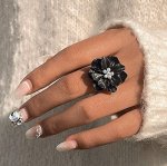Кольцо с камнем