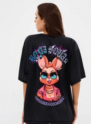 Футболка Bona Fashion: OVERSIZE T-shirt "Yo-Yo Girl"