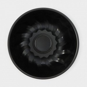Форма для выпечки «Жаклин. Немецкий кекс», 22?10 см, антипригарное покрытие, цвет чёрный