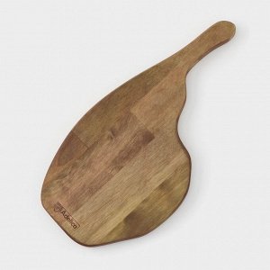Доска деревянная для подачи Adelica «Стэйкхаус», 30x15x1,8 см, берёза