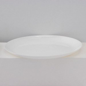 Набор обеденных тарелок Luminarc Diwali, d=27 см, стеклокерамика, 6 шт, цвет белый