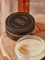Натуральный сахарный скраб для тела   Smoked Vanilla 170