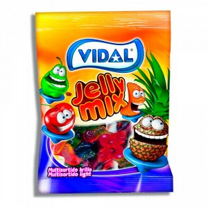 Мармелад со вкусом фруктов Vidal Jelly Mix / Видал 90 гр