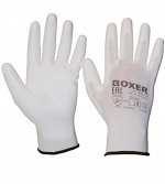 Перчатки нейлоновые с полиуретановым покрытием BOXER