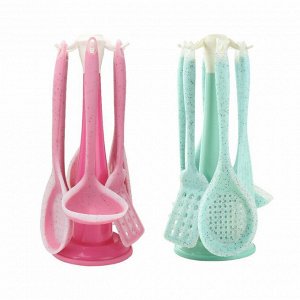Набор кухонных принадлежностей Silicone Utensil Set / 7 предметов