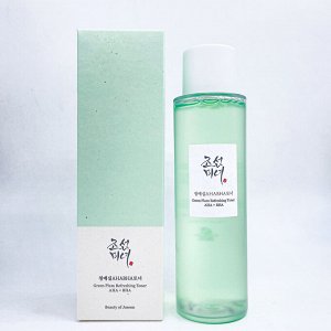 Тонер освежающий кислотный с зелёной сливой Beauty of Joseon Green Plum Refreshing Toner: AHA+BHA