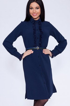 Платье 415 "Мадонна", темно-синий