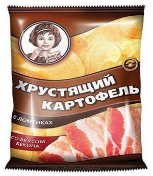 Чипсы Хрустящий картофель 40г Бекон