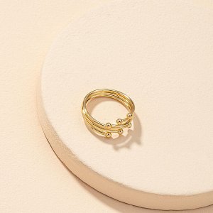 Кольцо Кольцо диаметр 1,75 см
Состав: бижутерийный сплав