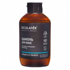 Шампунь мужской Ecolatier Защита от перхоти, 400 мл