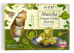 Печенье с нугой со вкусом матча, Bamboo House, 120г, 1/15