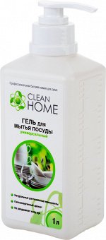 CLEAN HOME Гель для мытья посуды 1000мл &quot;Универсальный&quot; с дозатором