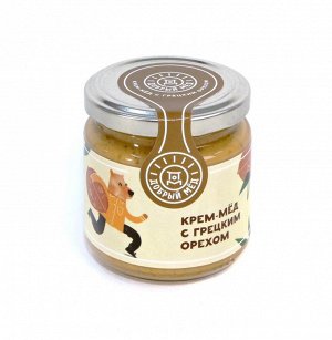 Крем-мёд  с грецким орехом, 220 г