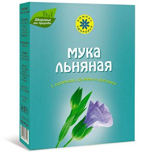 "Компас Здоровья" Мука льняная с селеном, калием, магнием, 300 г